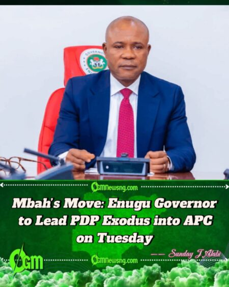 APC Set to Absorb Enugu PDP Structure as Governor Mbah Defects