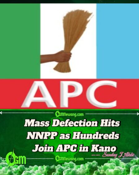 Over 500 NNPP Members Defect to APC in Kano, Cite Confidence in Tinubu’s Leadership
