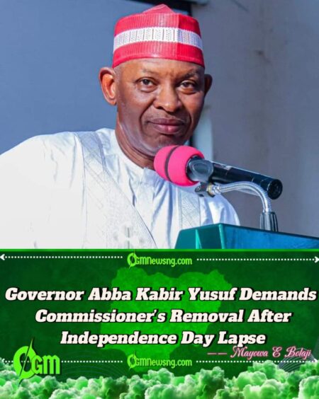 Governor Abba Kabir Yusuf Urges Tinubu to Remove Kano Police Commissioner Over Independence Day Security Withdrawal