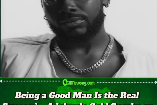 Adekunle Gold: “I Can Be a Failed Musician, But Never a Failed Father