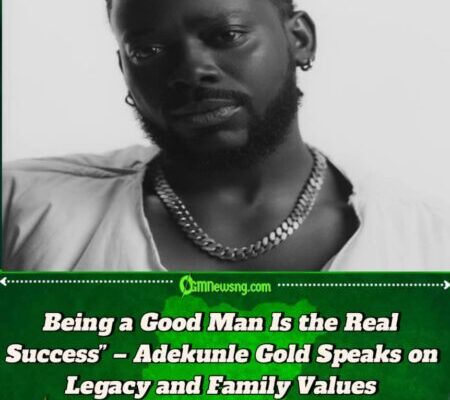Adekunle Gold: “I Can Be a Failed Musician, But Never a Failed Father