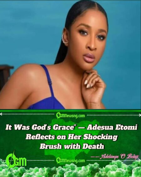 Adesua Etomi-Wellington Recounts Narrow Escape from Death After Emergency Surgery in the UK