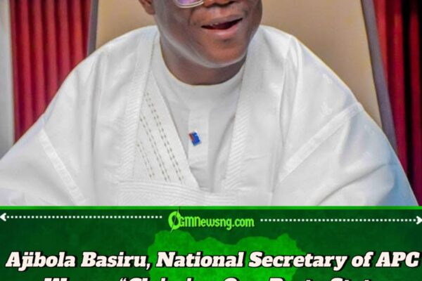 Ajibola Basiru, National Secretary of the All Progressives Congress (APC), Slammed Critics: “We Will Not Be Gaslit — Victory Is Not One-Party Rule!