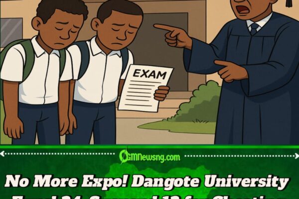 Aliko Dangote University Don Sack 34 Students, Suspend 13 for Expo Wahala During Exam