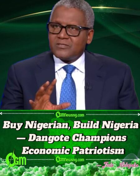 Aliko Dangote to Nigerians: Buy Made-in-Nigeria Goods to Create Jobs and Strengthen the Economy