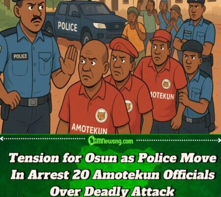 Nigerian Police Don Arrest 20 Amotekun Officials Over Osun Community Killings – Tension Full Ground