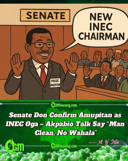 Senate Don Approve Prof. Joash Amupitan as INEC Chairman – Gbas Gbos for Red Chamber as New Sheriff Enter Election Matter