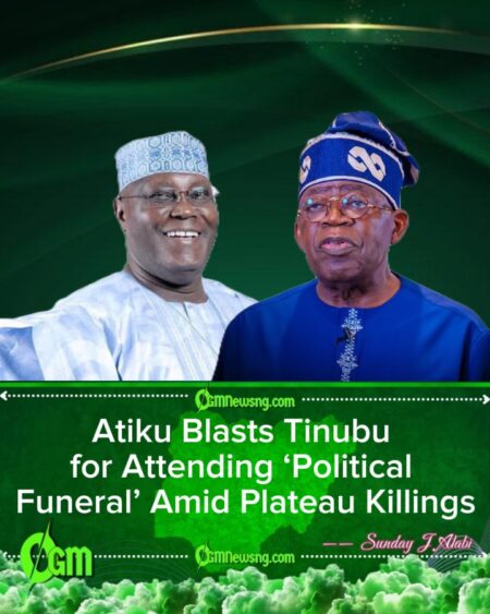 Atiku Slams Tinubu’s Priorities Amid Worsening Security Crisis
