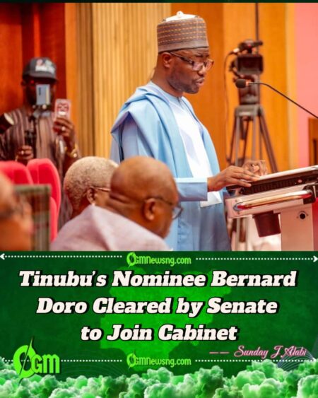 Senate Approves Bernard Doro as Minister After Short Screening