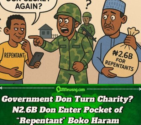 Borno State Don Spend ₦2.6 Billion Pampering “Repentant” Boko Haram, But Soldiers Dey Para Say Info Dey Leak Go Back to Camp