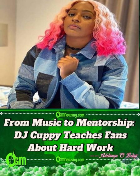 DJ Cuppy Warns Fans Against Expecting Money Without Effort