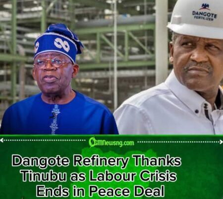 Dangote Refinery Commends Tinubu’s Timely Intervention in PENGASSAN Dispute
