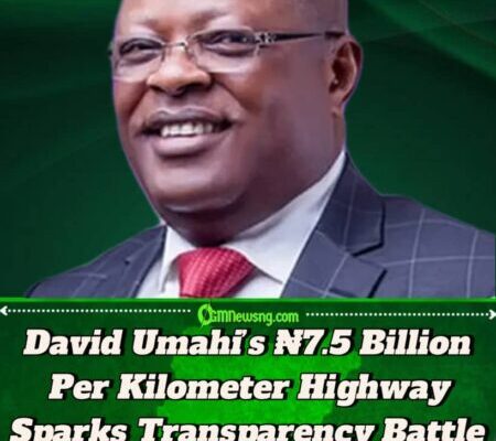 David Umahi Shocks Nigerians — Lagos–Calabar Highway Costs ₦7.5 Billion Per Kilometer
