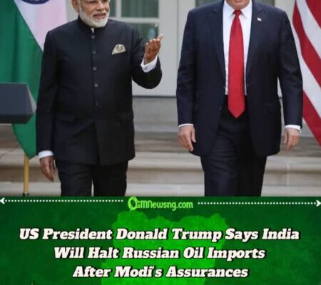 US President Donald Trump Claims Modi Has Promised to End India’s Russian Oil Purchases