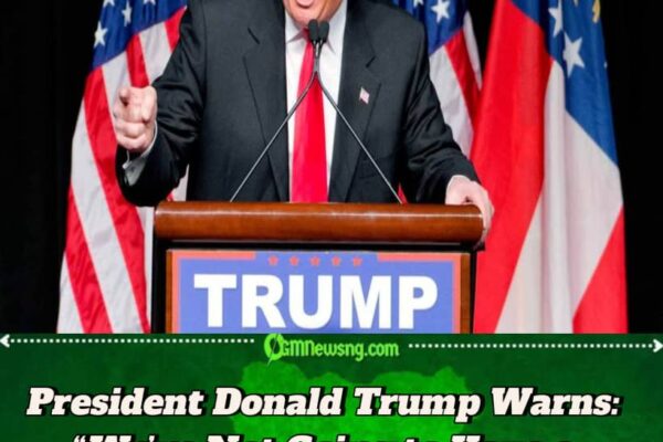 President Donald Trump Reassures the World That Global Conflict Can Still Be Prevented