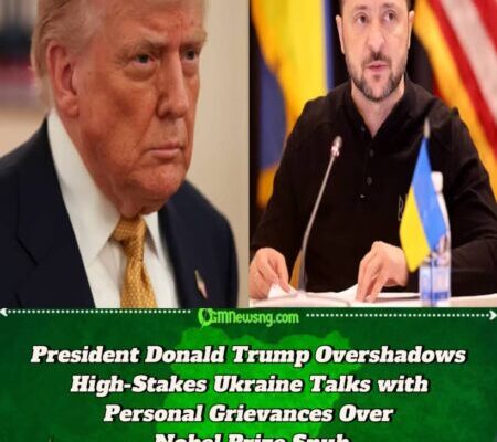 President Donald Trump Sparks Diplomatic Uproar After Nobel Peace Prize Outburst During Zelensky Meeting