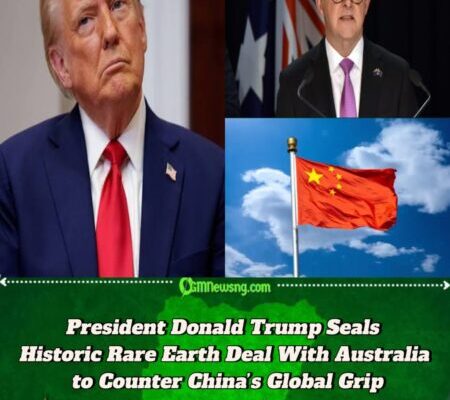 President Donald Trump Signs Landmark Minerals Pact to Secure America’s Technological Future