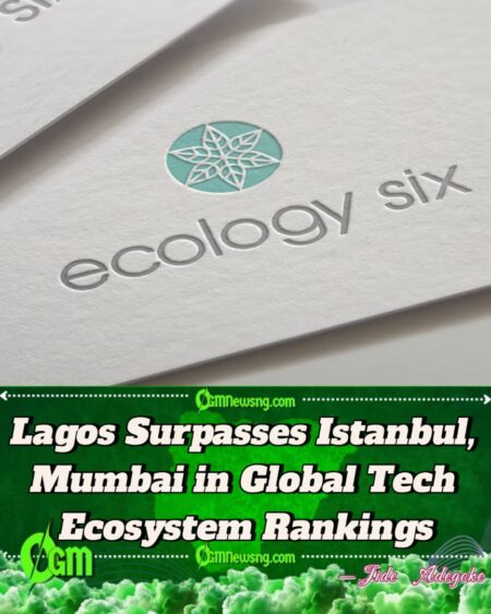 Lagos Tops World Tech Ecosystem Rankings
