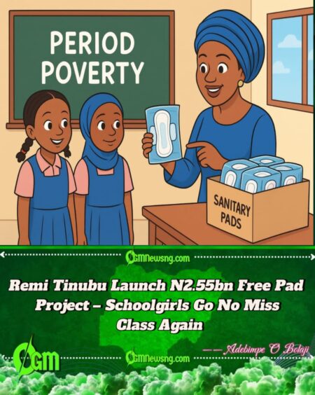 First Lady Remi Tinubu Scatter Period Poverty With N2.55bn Sanitary Pad Distribution