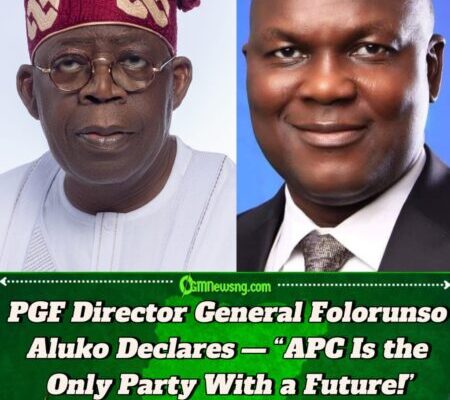 PGF Director General Folorunso Aluko Boasts — “Six Governors Ready to Dump Opposition for APC Before 2027!