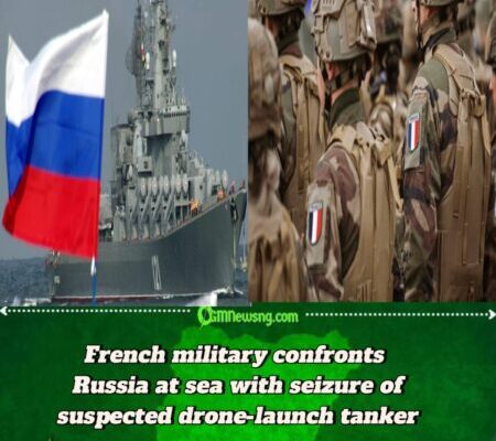 French military seizes Russian-linked tanker suspected of launching drones over Europe