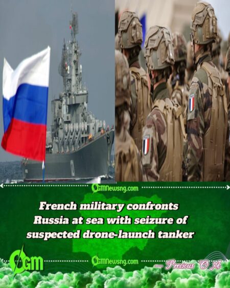 French military seizes Russian-linked tanker suspected of launching drones over Europe
