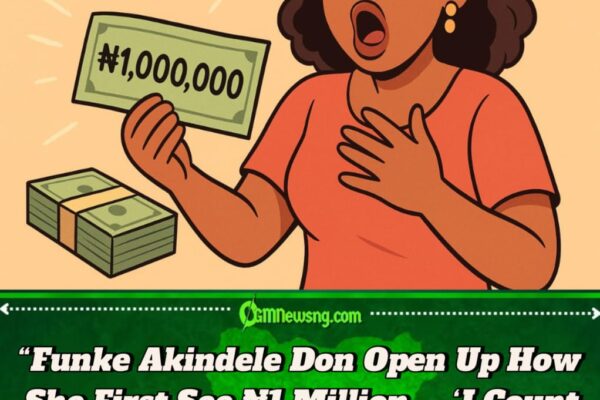 Na Shock Catch Me!” – Funke Akindele Remember How She First See ₦1 Million for Her Life