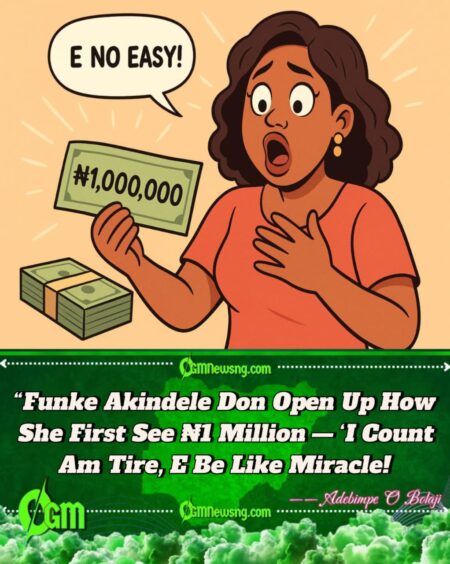 Na Shock Catch Me!” – Funke Akindele Remember How She First See ₦1 Million for Her Life