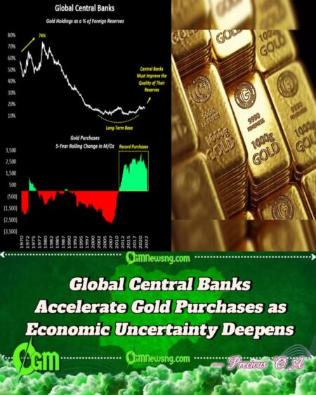 Global Central Banks Signal New Era of Reserve Diversification With Record Gold Buying