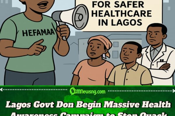 HEFAMAA Don Step Up Grassroots Campaign to Make Lagos Healthcare Safe for Everybody