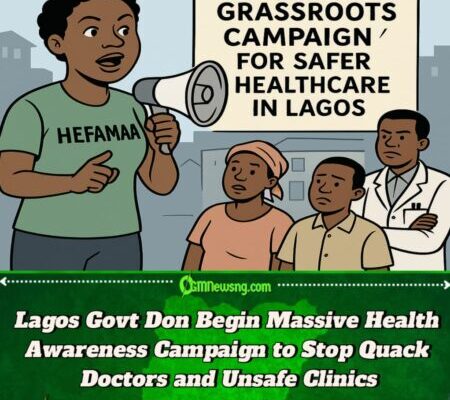 HEFAMAA Don Step Up Grassroots Campaign to Make Lagos Healthcare Safe for Everybody