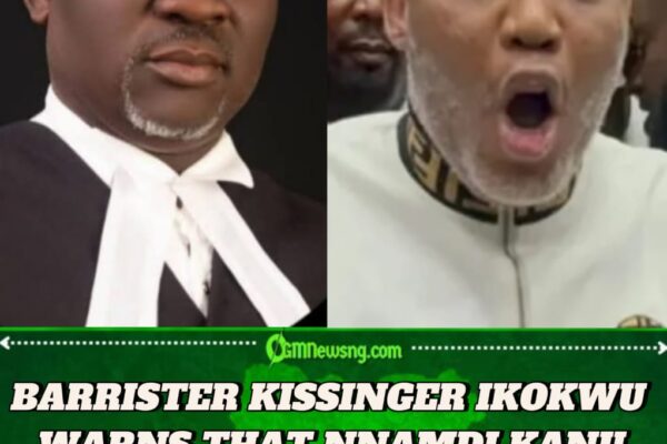 BARRISTER KISSINGER IKOKWU SAYS NNAMDI KANU IS WALKING INTO A LEGAL FIRING SQUAD