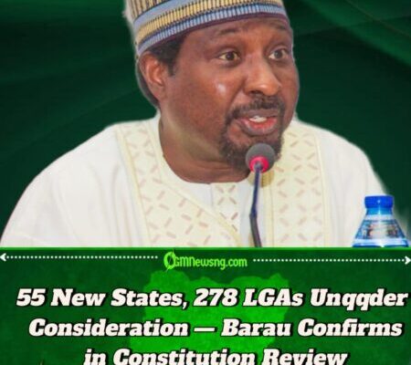 Jibrin Barau: 55 New States, 278 LGAs Proposed in Ongoing Constitution Amendment