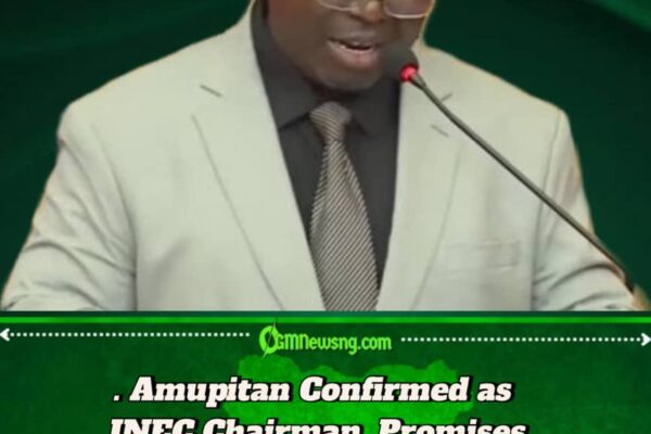 Senate Confirms Professor Joash Amupitan as INEC Chairman, Pledges Electoral Credibility and Reform