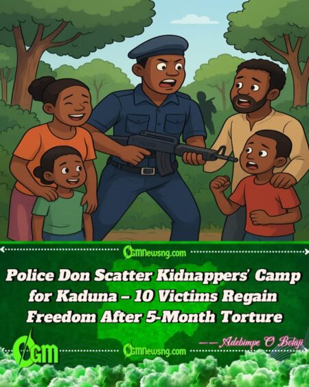 Kaduna Police Don Rescue 10 People Wey Kidnappers Hold for 5 Months – Tears of Joy Full Everywhere