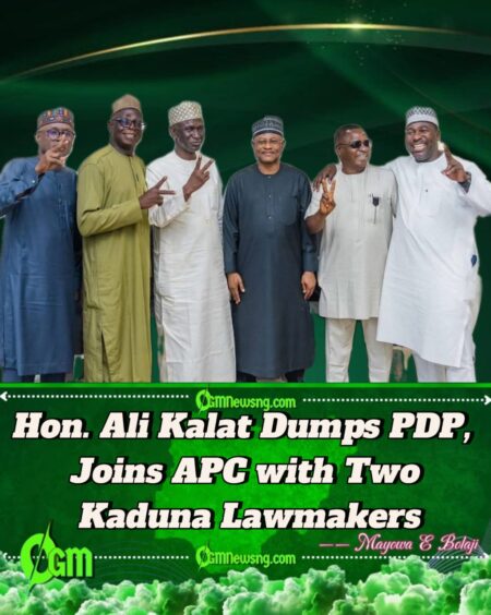 Hon. Ali Kalat Leads Defection of Three Lawmakers from PDP to APC