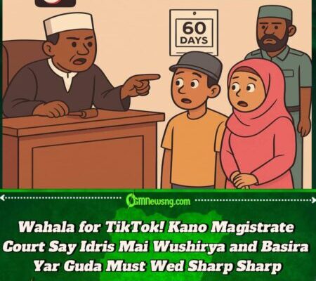 Kano Magistrate Court Order Two TikTokers to Marry Within 60 Days After Indecent Video Leak