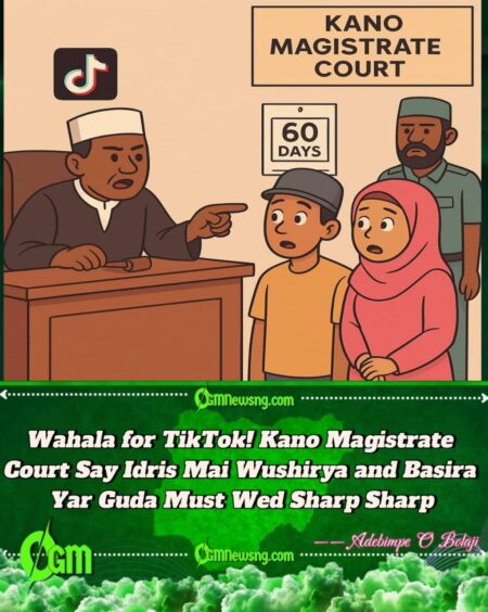 Kano Magistrate Court Order Two TikTokers to Marry Within 60 Days After Indecent Video Leak