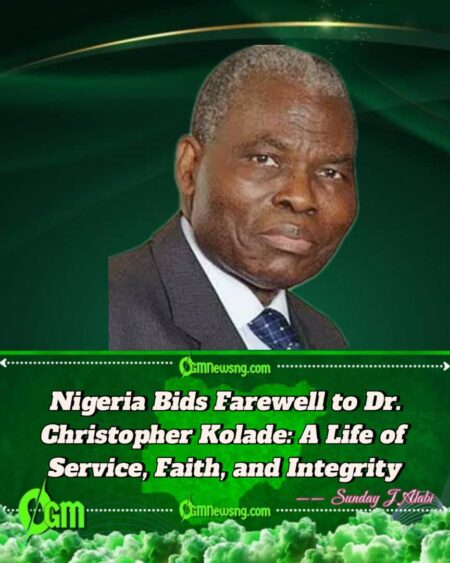 Revered Statesman Dr Christopher Kolade Dies at 93: Nigeria Mourns the Passing of a Gentleman Leader