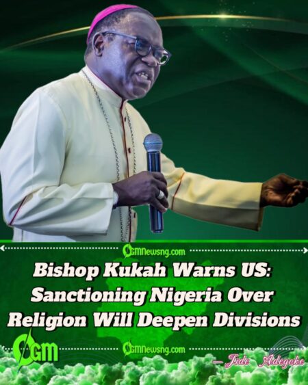 Kukah to US: Don’t Redesignate Nigeria as Country of Concern — It’ll Increase Tensions
