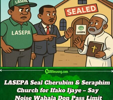 LASEPA Seal C&S Church for Ifako Ijaiye Over Noise Wahala – Govment Vex Say Church No Obey Agreement Since 2017