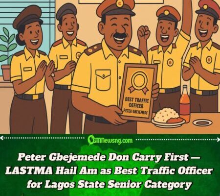 LASTMA Don Celebrate Oga Peter Gbejemede — Best Traffic Officer for Lagos State Senior Category