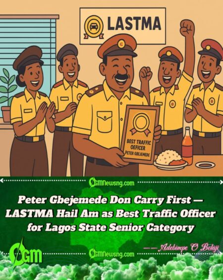 LASTMA Don Celebrate Oga Peter Gbejemede — Best Traffic Officer for Lagos State Senior Category