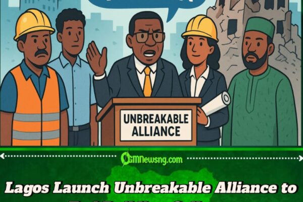 Lagos State Goverment Launch “Unbreakable Alliance” to End Building Collapse Wahala
