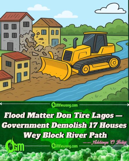 Lagos State Government Don Scatter 17 Buildings Wey Block Ikota River Path