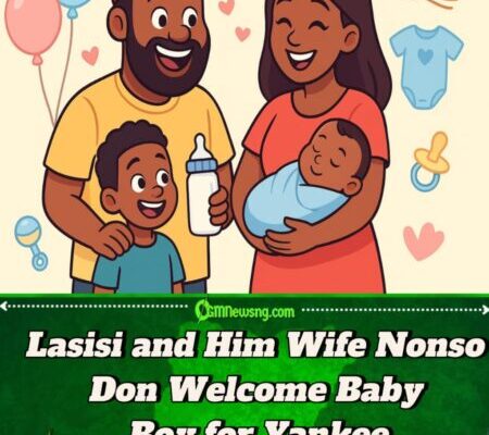 Lasisi and Him Wife Nonso Don Welcome Baby Boy for Yankee – Fans Scatter Social Media with Love and Congratulations