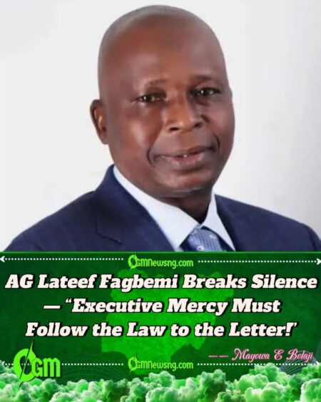 AG Lateef Fagbemi Moves to Tighten Presidential Clemency Process — Says No Inmate Has Been Released Yet