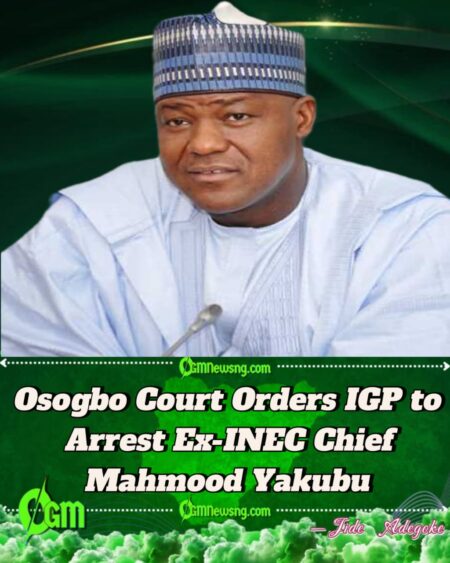 INEC Chairman Mahmood Yakubu Ordered Arrested After Leaving Office