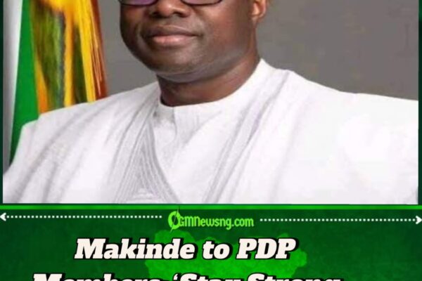 Makinde Urges PDP Members to Stay United Amid Defections, Says ‘Victory Lies Ahead