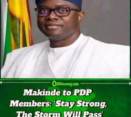 Makinde Urges PDP Members to Stay United Amid Defections, Says ‘Victory Lies Ahead